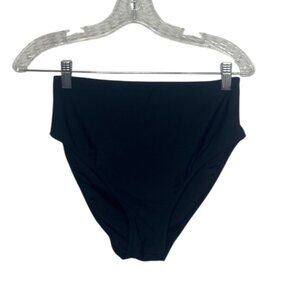 Tempt Me High Waisted Bikini Bottoms Womens Medium Black New Swimwear Summer